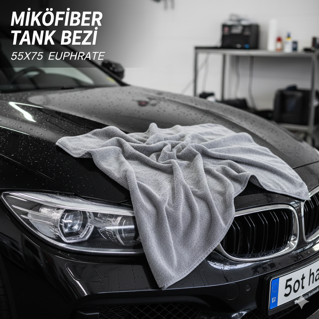 Euphrate Çift Taraflı 55X75 Mikrofiber Temizlik Bezi