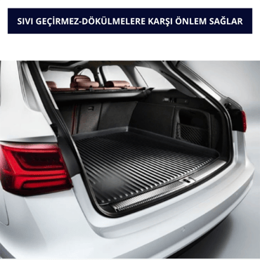 Audi Araçlara Özel Siyah Bagaj Havuzu