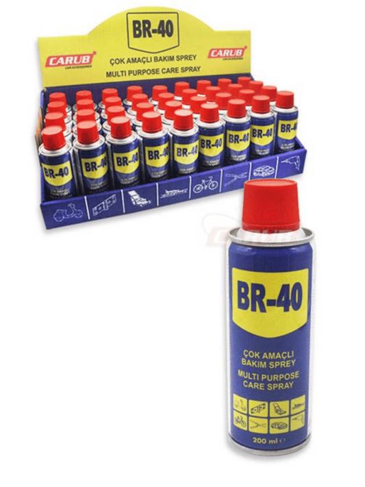 BR-40 Pas Sökücü Çok Amaçlı Bakım Spreyi 200 ML