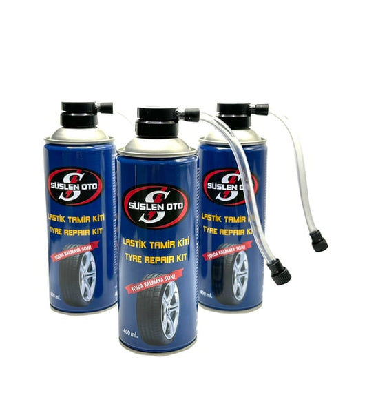 Süslen Oto Lastik Tamir Spreyi 400 ML  Adet:1