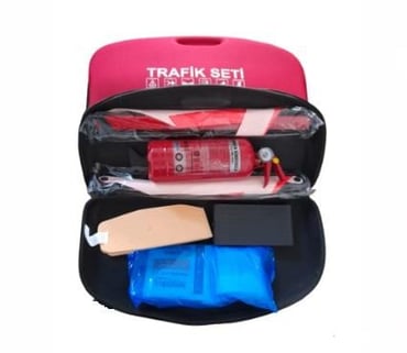 TRAFİK SETİ EVO-170 LÜX E4 REFLEKTÖRLÜ 1KG+SÖNDÜRÜCÜ