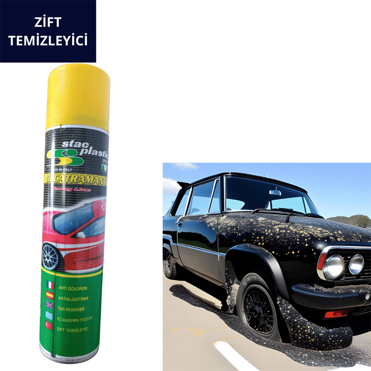 Stac Plastic Zift Temizleyici 400Ml